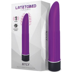 LATETOBED Stimulateur de clitoris Nyly 13 x 2.5cm Violet